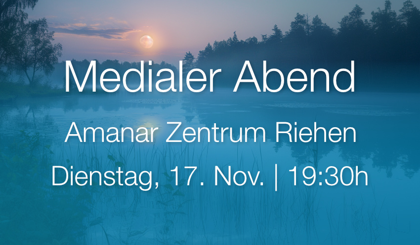 Medialer Abend in Riehen mit Andreas Meile